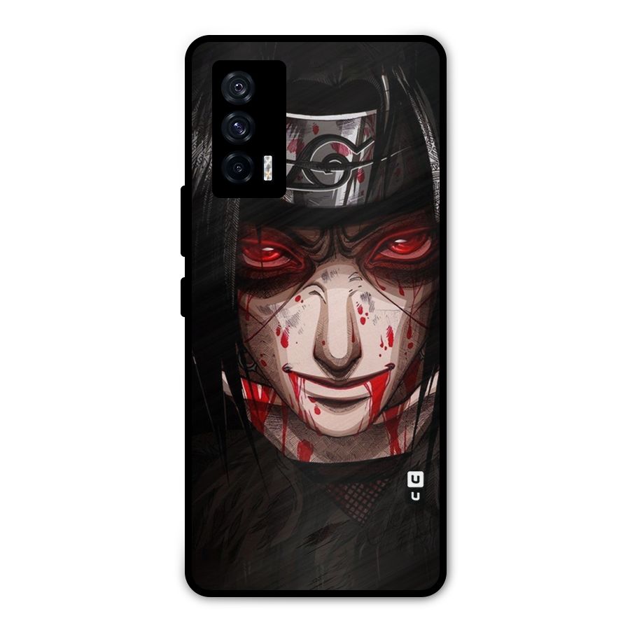 Itachi Uchiha Red Eyes Metal Back Case for iQOO 7 5G