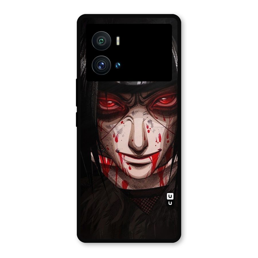 Itachi Uchiha Red Eyes Metal Back Case for iQOO 9 Pro