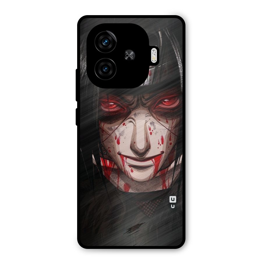 Itachi Uchiha Red Eyes Metal Back Case for iQOO Neo 10R