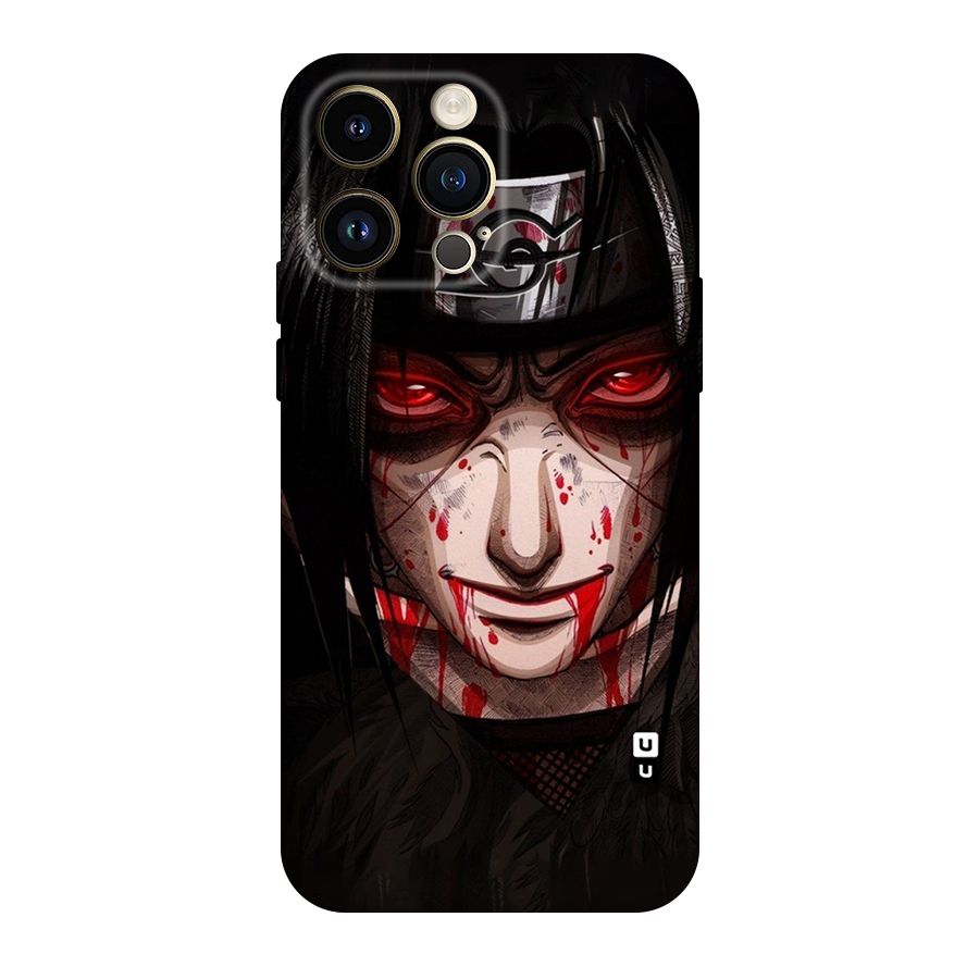 Itachi Uchiha Red Eyes Original Polycarbonate Back Case for iPhone 14 Pro Max