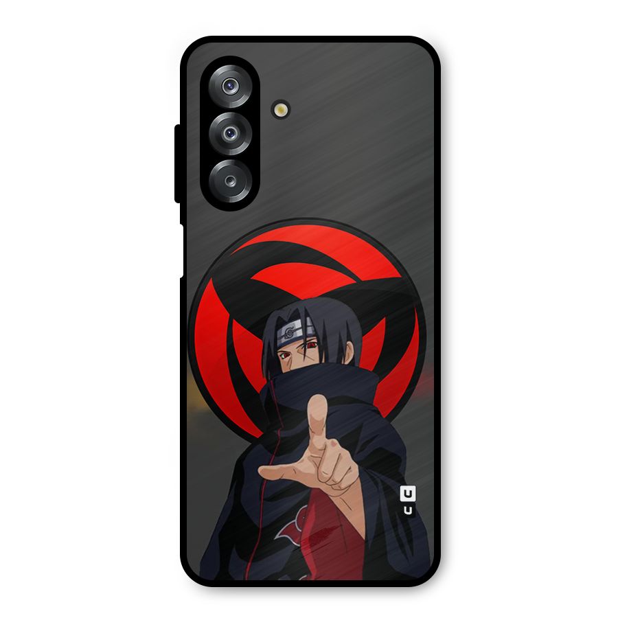 Itachi Uchiha With sharingan Metal Back Case for Galaxy A26