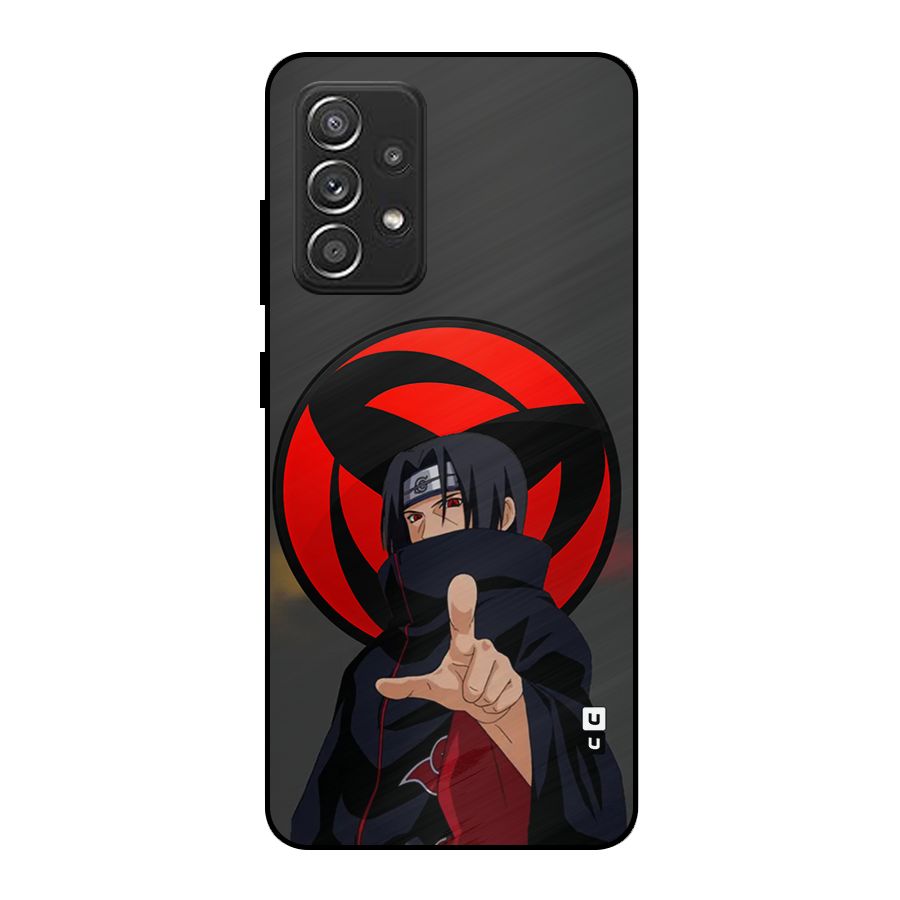Itachi Uchiha With sharingan Metal Back Case for Galaxy A52