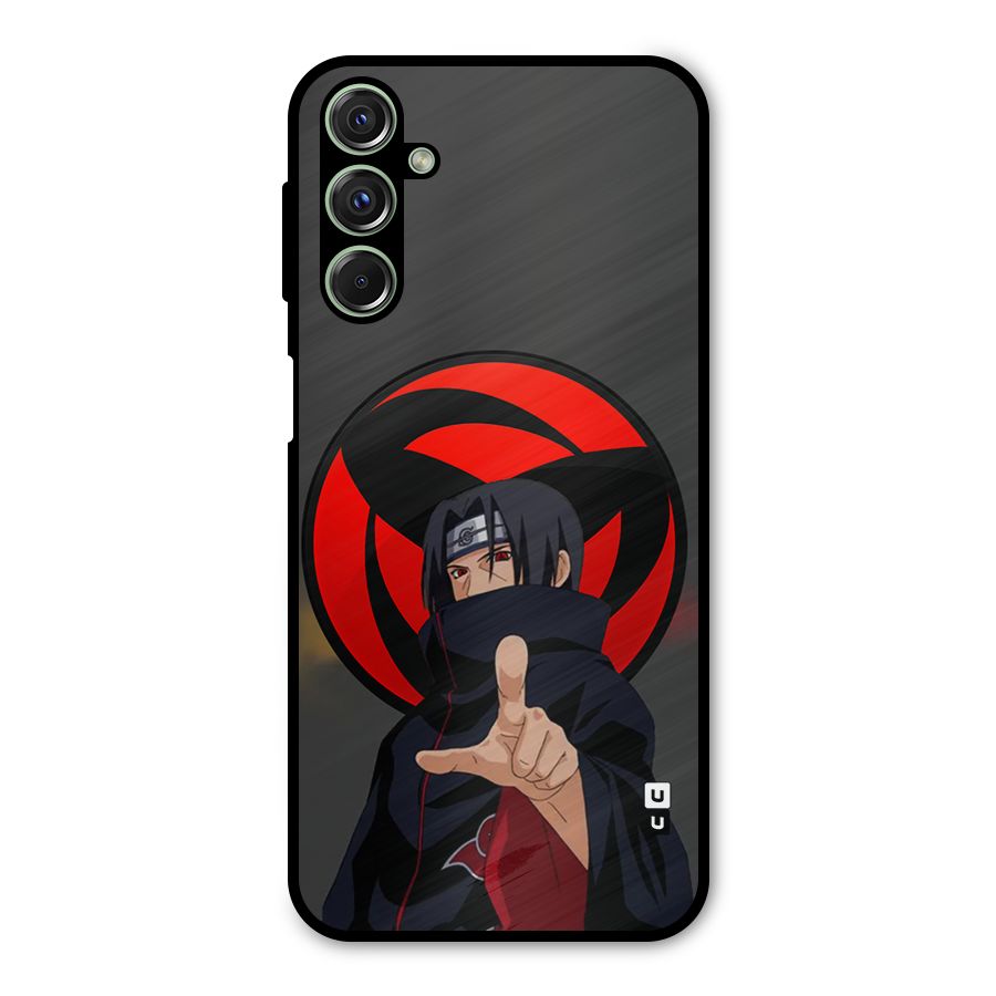 Itachi Uchiha With sharingan Metal Back Case for Galaxy F34
