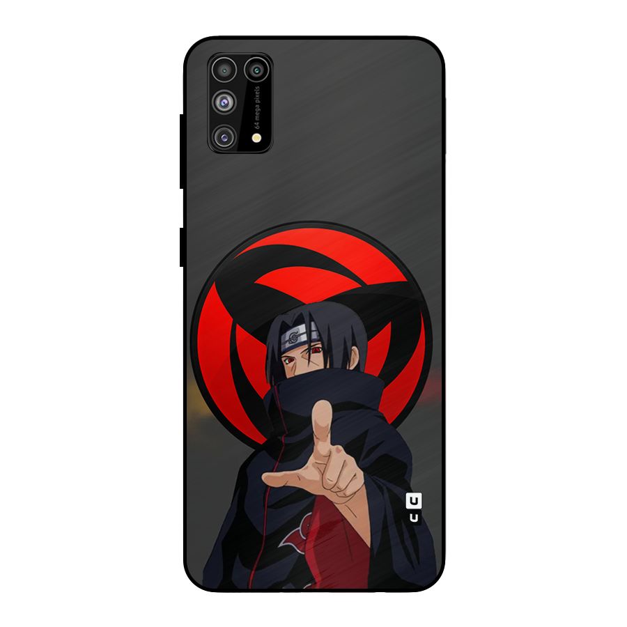 Itachi Uchiha With sharingan Metal Back Case for Galaxy F41