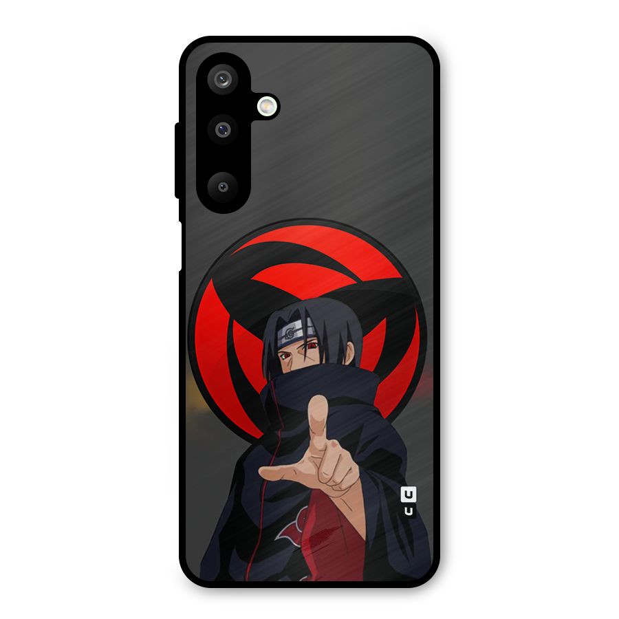 Itachi Uchiha With sharingan Metal Back Case for Galaxy M16