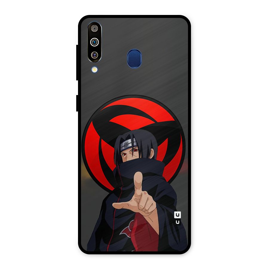 Itachi Uchiha With sharingan Metal Back Case for Galaxy M30