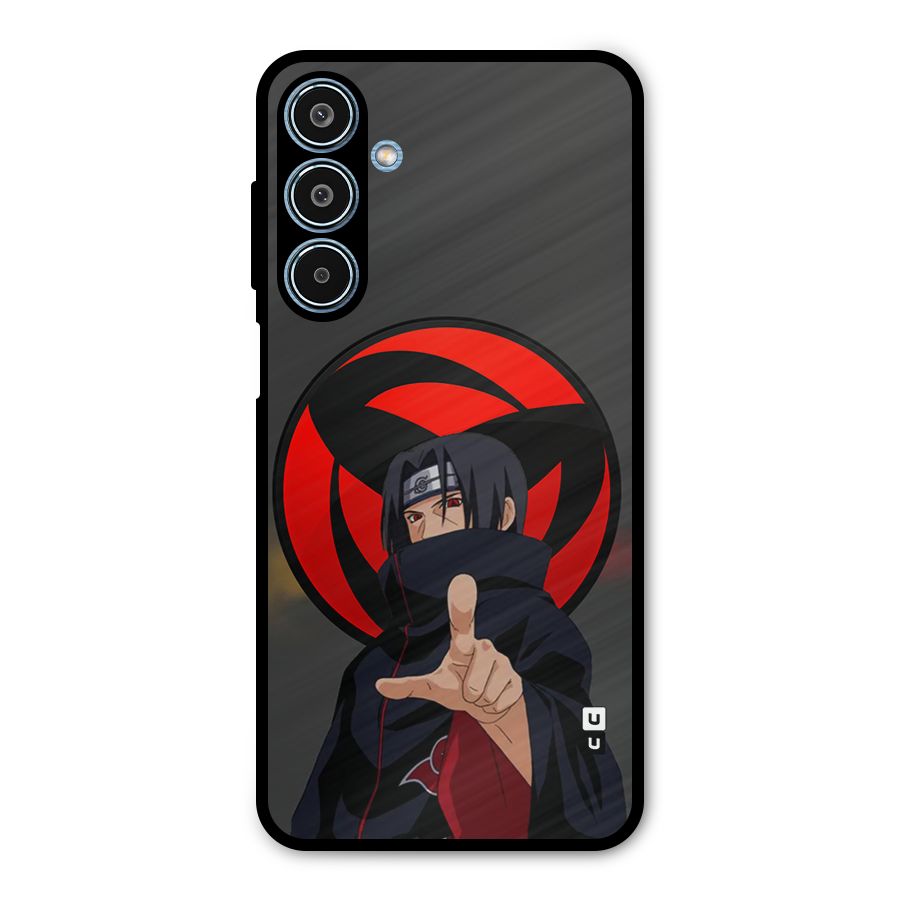 Itachi Uchiha With sharingan Metal Back Case for Galaxy M35