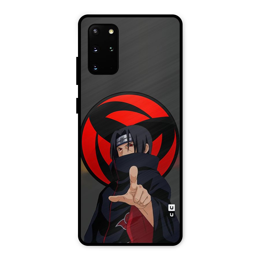 Itachi Uchiha With sharingan Metal Back Case for Galaxy S20 Plus