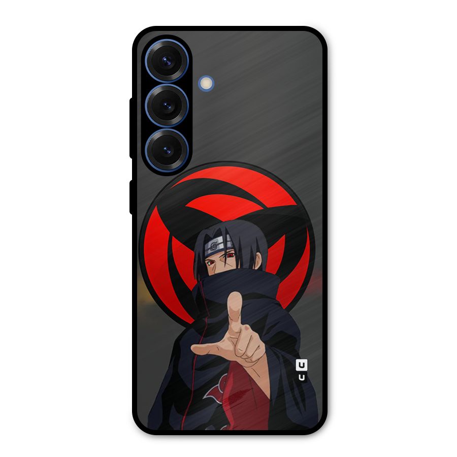Itachi Uchiha With sharingan Metal Back Case for Galaxy S25
