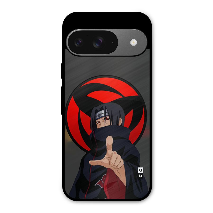 Itachi Uchiha With sharingan Metal Back Case for Google Pixel 9
