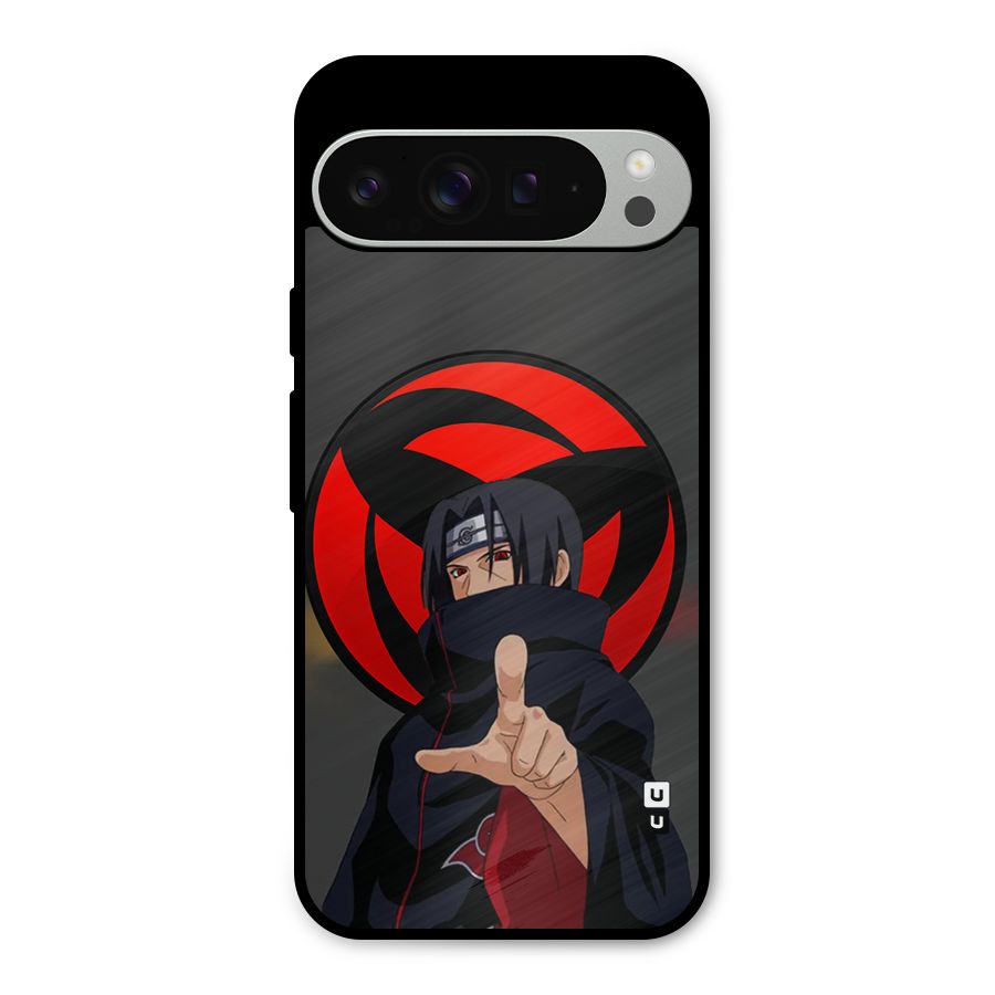 Itachi Uchiha With sharingan Metal Back Case for Google Pixel 9 Pro XL