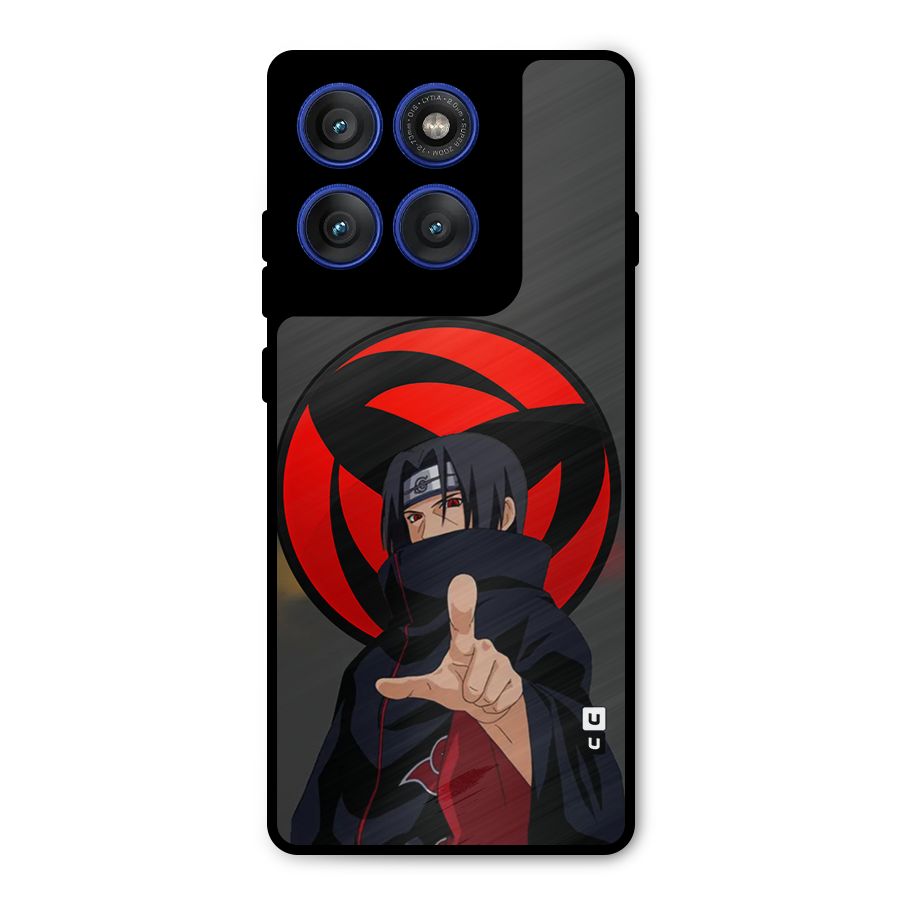 Itachi Uchiha With sharingan Metal Back Case for Motorola Edge 60 Pro