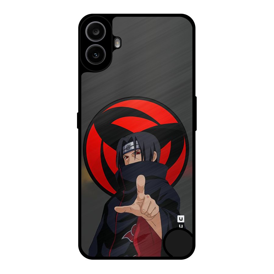 Itachi Uchiha With sharingan Metal Back Case for Nothing CMF Phone 1