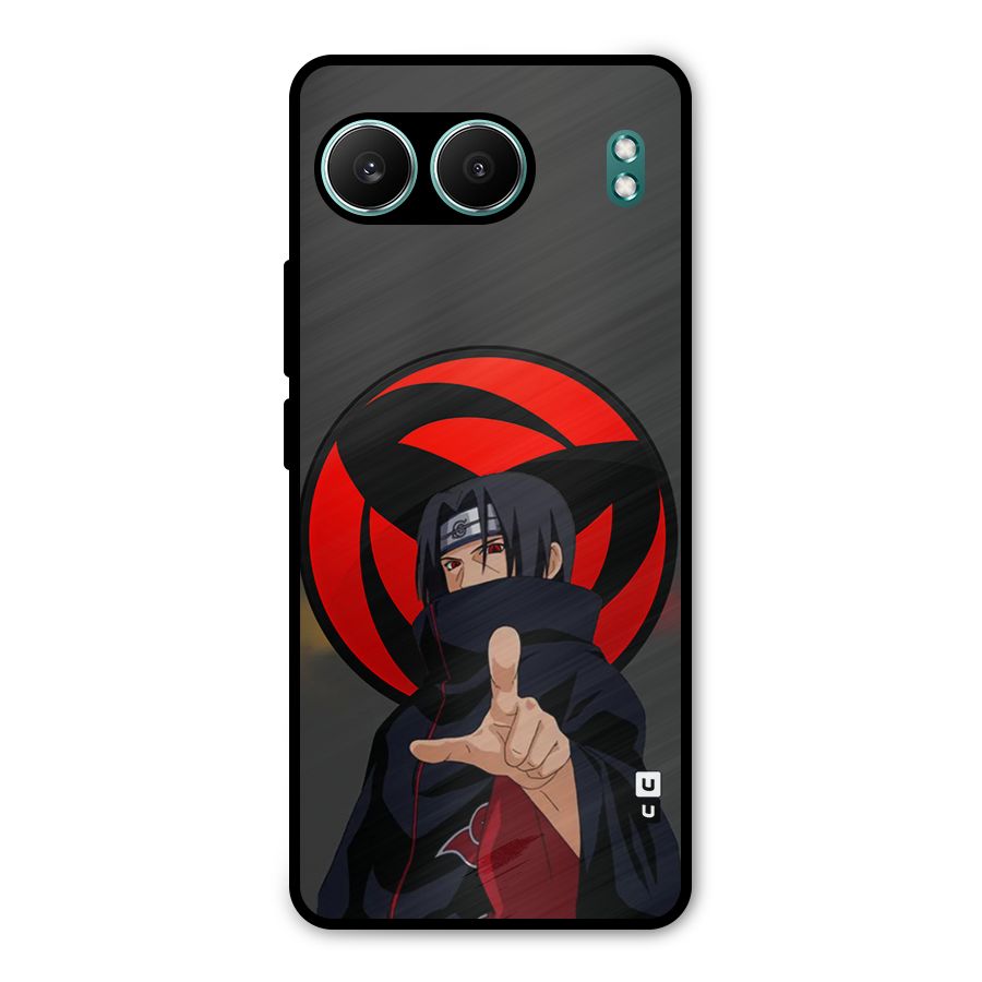 Itachi Uchiha With sharingan Metal Back Case for OnePlus Nord 4