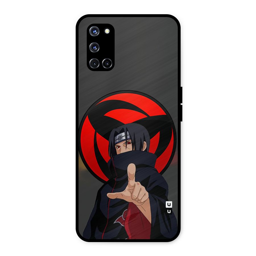 Itachi Uchiha With sharingan Metal Back Case for Oppo A52