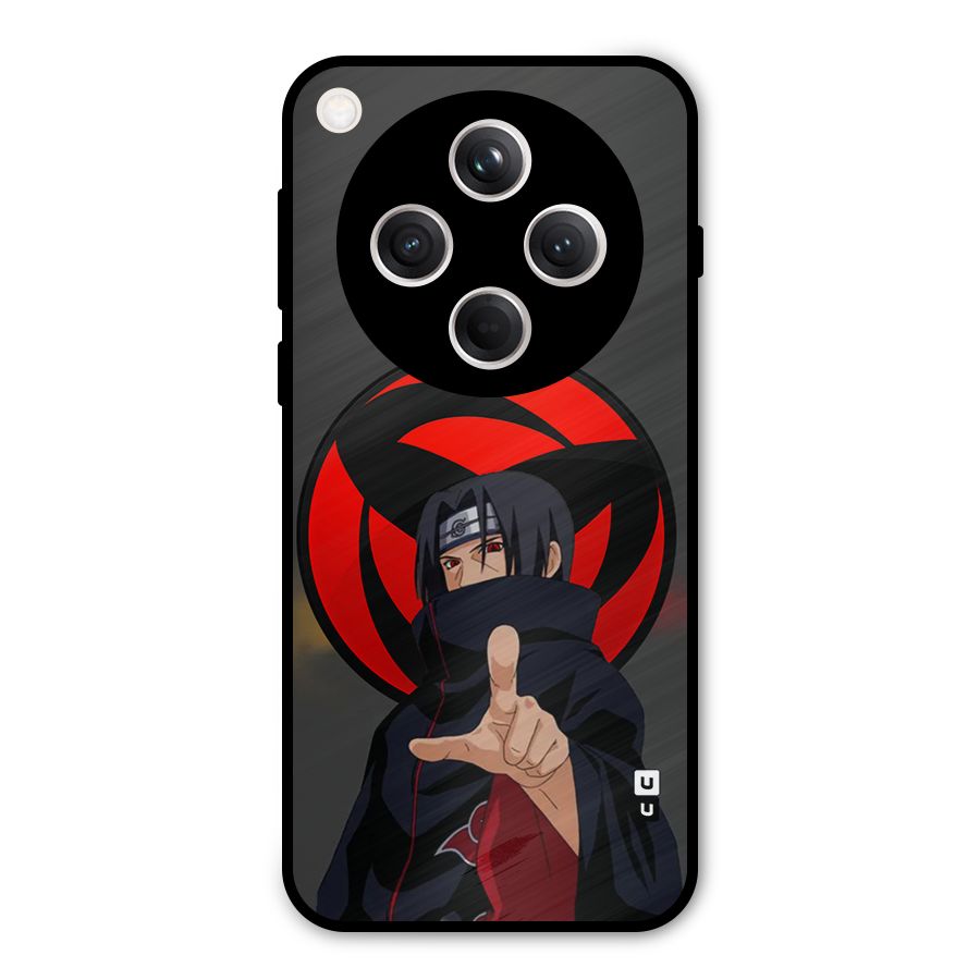 Itachi Uchiha With sharingan Metal Back Case for Oppo Find X8