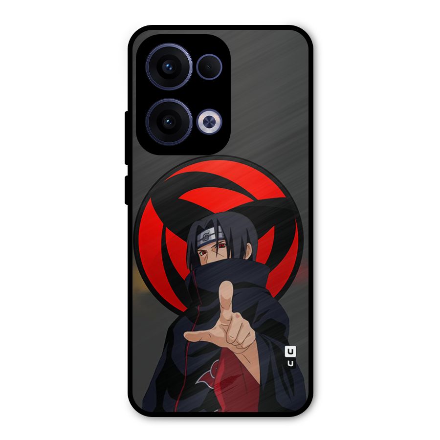 Itachi Uchiha With sharingan Metal Back Case for Oppo Reno13