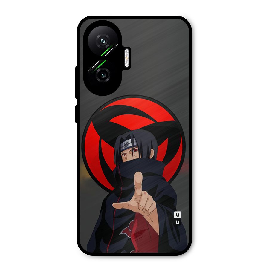 Itachi Uchiha With sharingan Metal Back Case for Poco F7