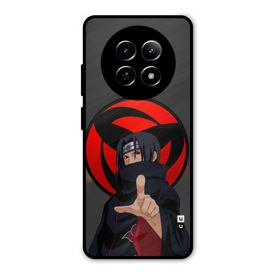 Itachi Uchiha With sharingan Metal Back Case for Realme 13