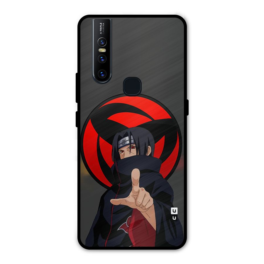 Itachi Uchiha With sharingan Metal Back Case for Vivo V15