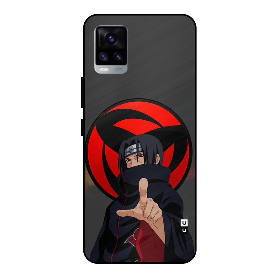 Itachi Uchiha With sharingan Metal Back Case for Vivo V20 2021