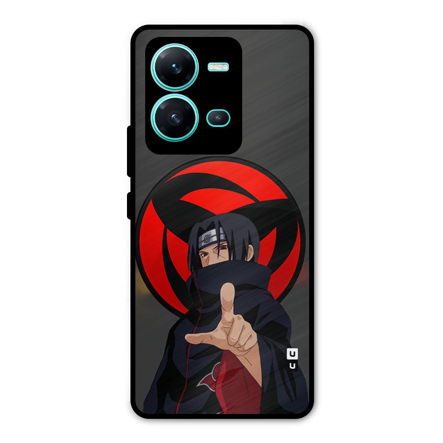 Itachi Uchiha With sharingan Metal Back Case for Vivo V25