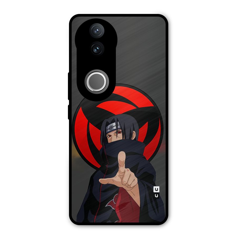 Itachi Uchiha With sharingan Metal Back Case for Vivo V50e