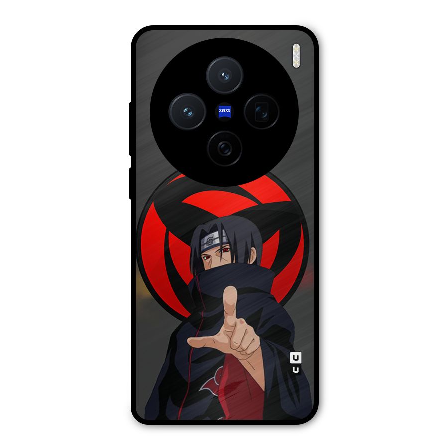 Itachi Uchiha With sharingan Metal Back Case for Vivo X200