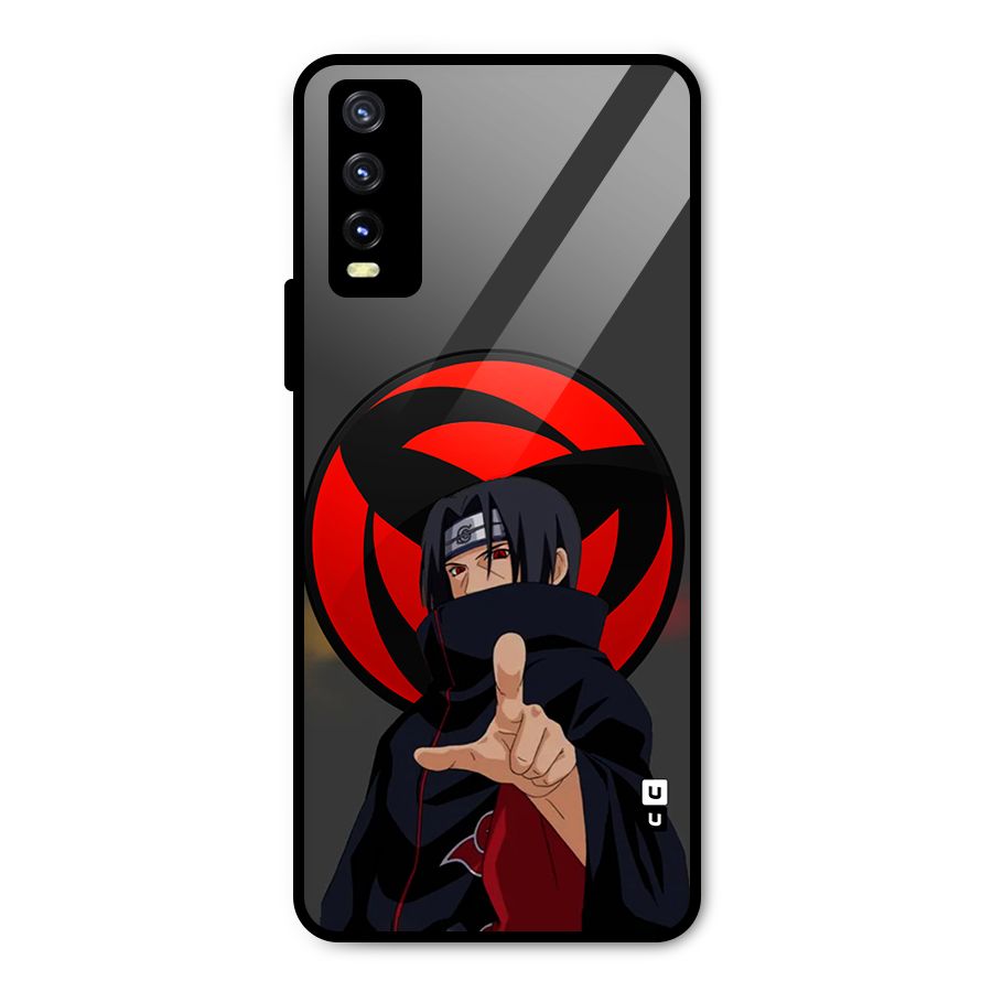 Itachi Uchiha With sharingan Metal Back Case for Vivo Y20