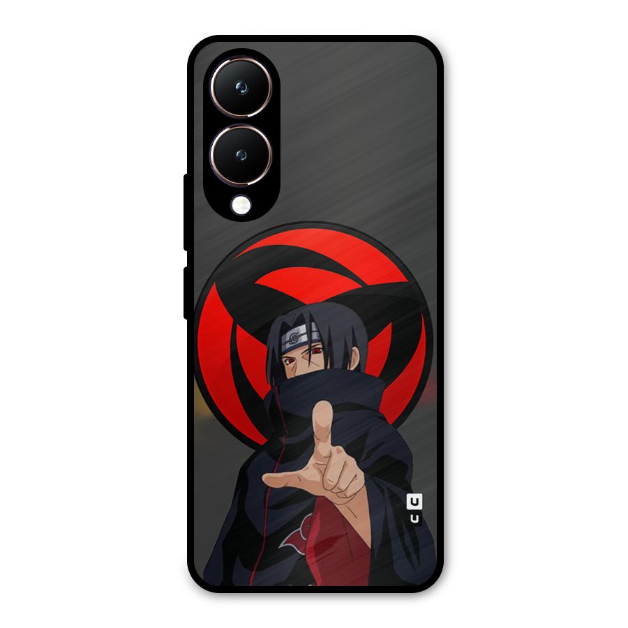 Itachi Uchiha With sharingan Metal Back Case for Vivo Y28