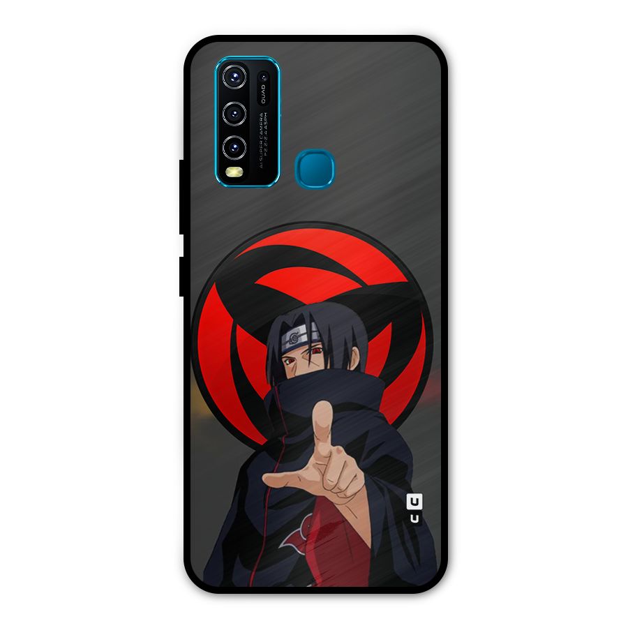 Itachi Uchiha With sharingan Metal Back Case for Vivo Y30