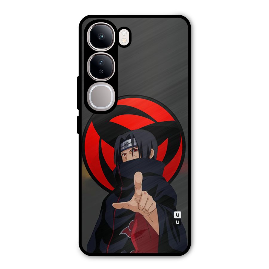 Itachi Uchiha With sharingan Metal Back Case for Vivo Y300