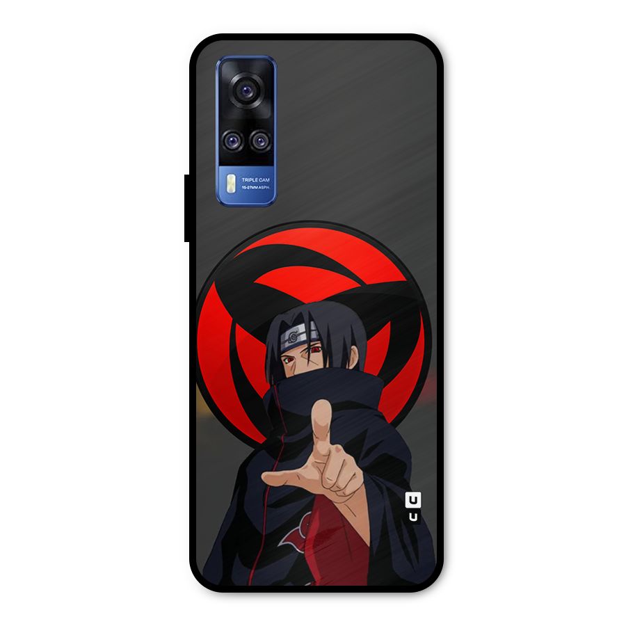 Itachi Uchiha With sharingan Metal Back Case for Vivo Y31