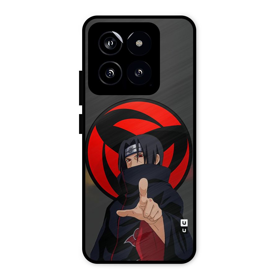 Itachi Uchiha With sharingan Metal Back Case for Xiaomi 14