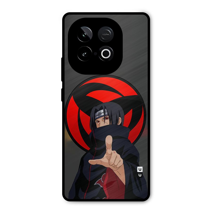 Itachi Uchiha With sharingan Metal Back Case for iQOO Neo 10