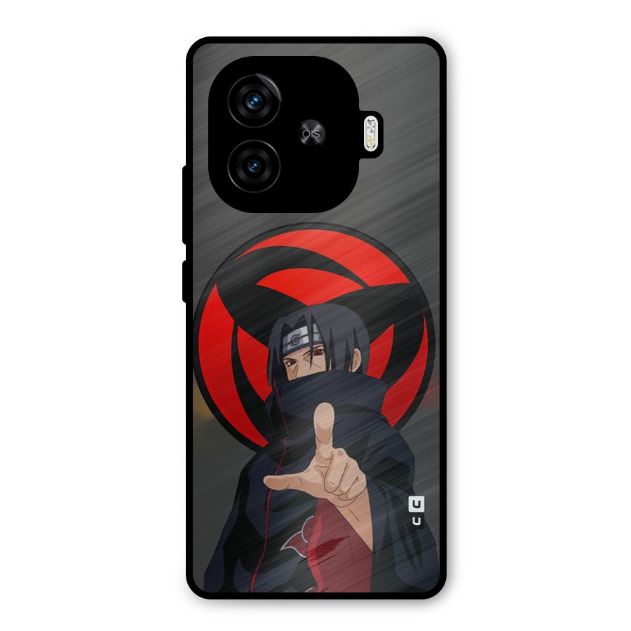 Itachi Uchiha With sharingan Metal Back Case for iQOO Neo 10R