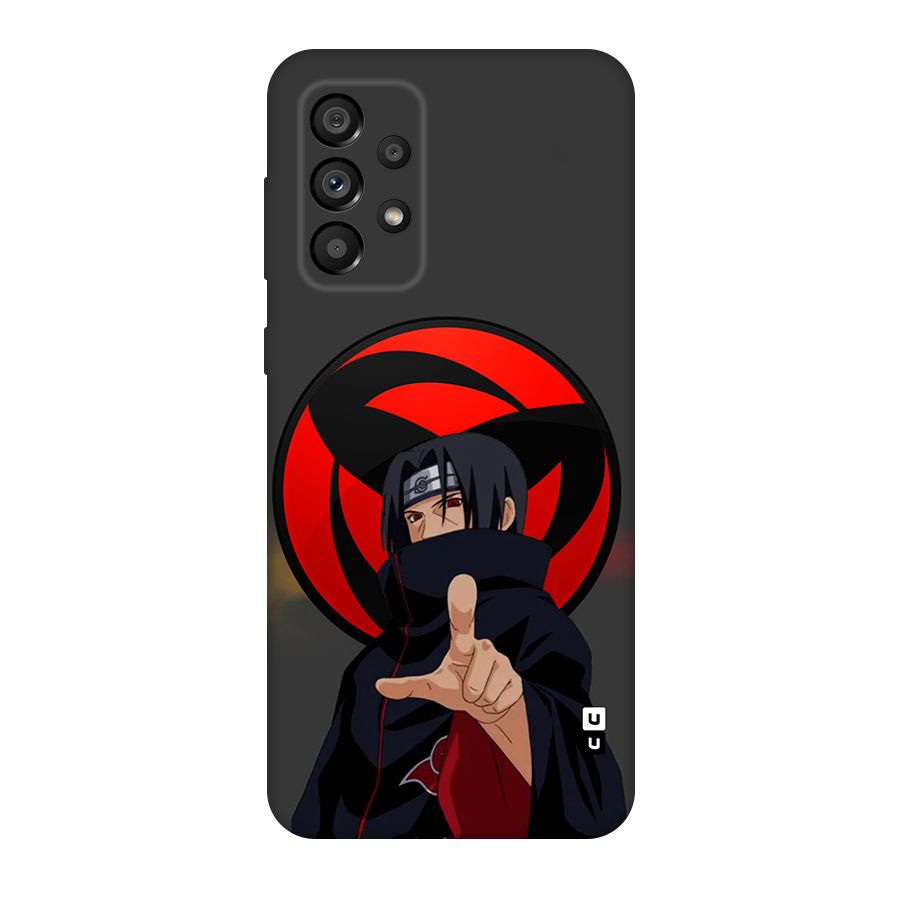 Itachi Uchiha With sharingan Original Polycarbonate Back Case for Galaxy A73 5G