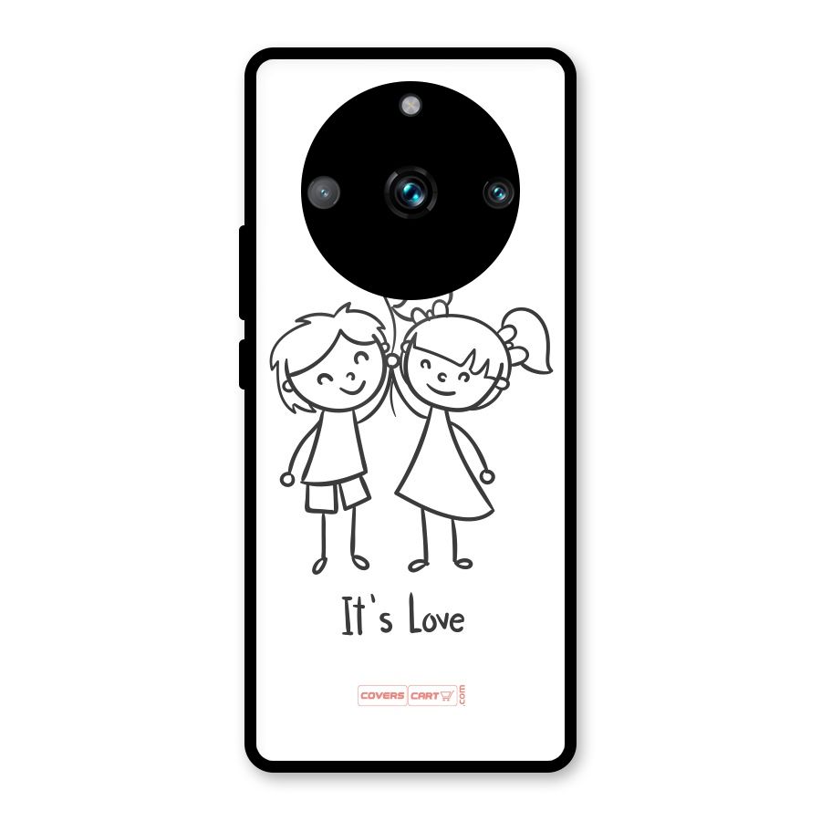 Its Love Glass Back Case for Realme Narzo 60 Pro