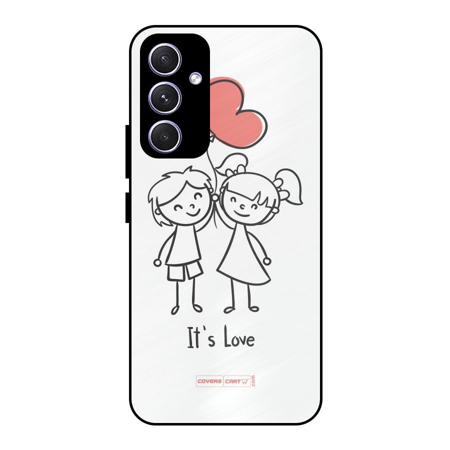 Its Love Metal Back Case for Galaxy A54