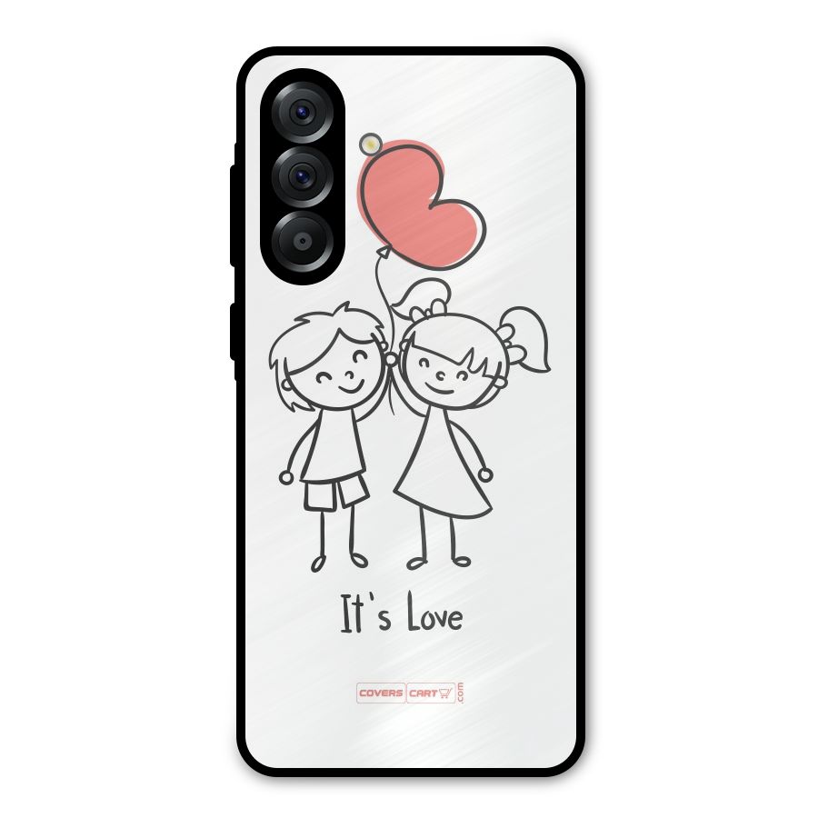 Its Love Metal Back Case for Galaxy A56