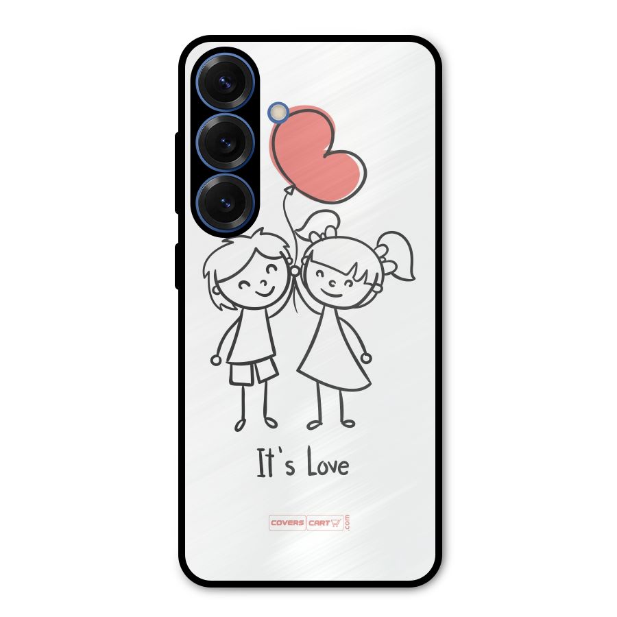 Its Love Metal Back Case for Galaxy S25