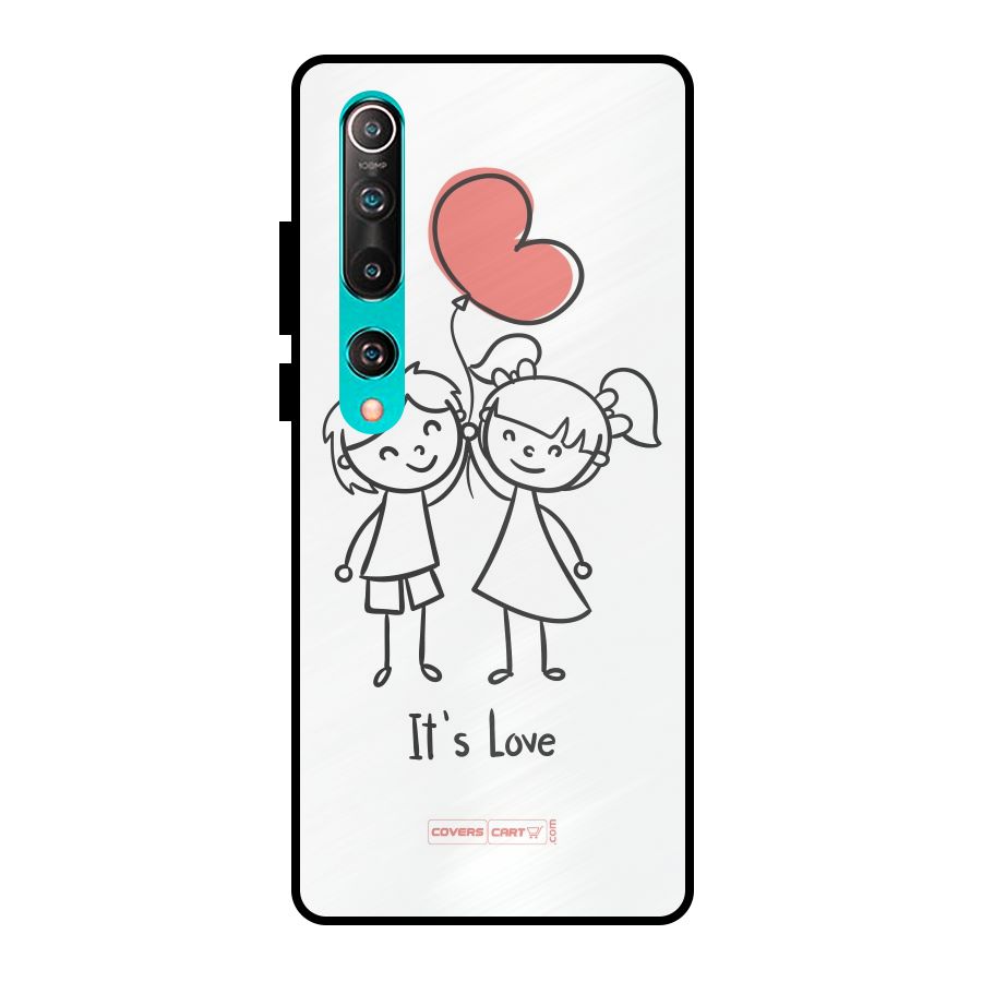 Its Love Metal Back Case for Mi 10