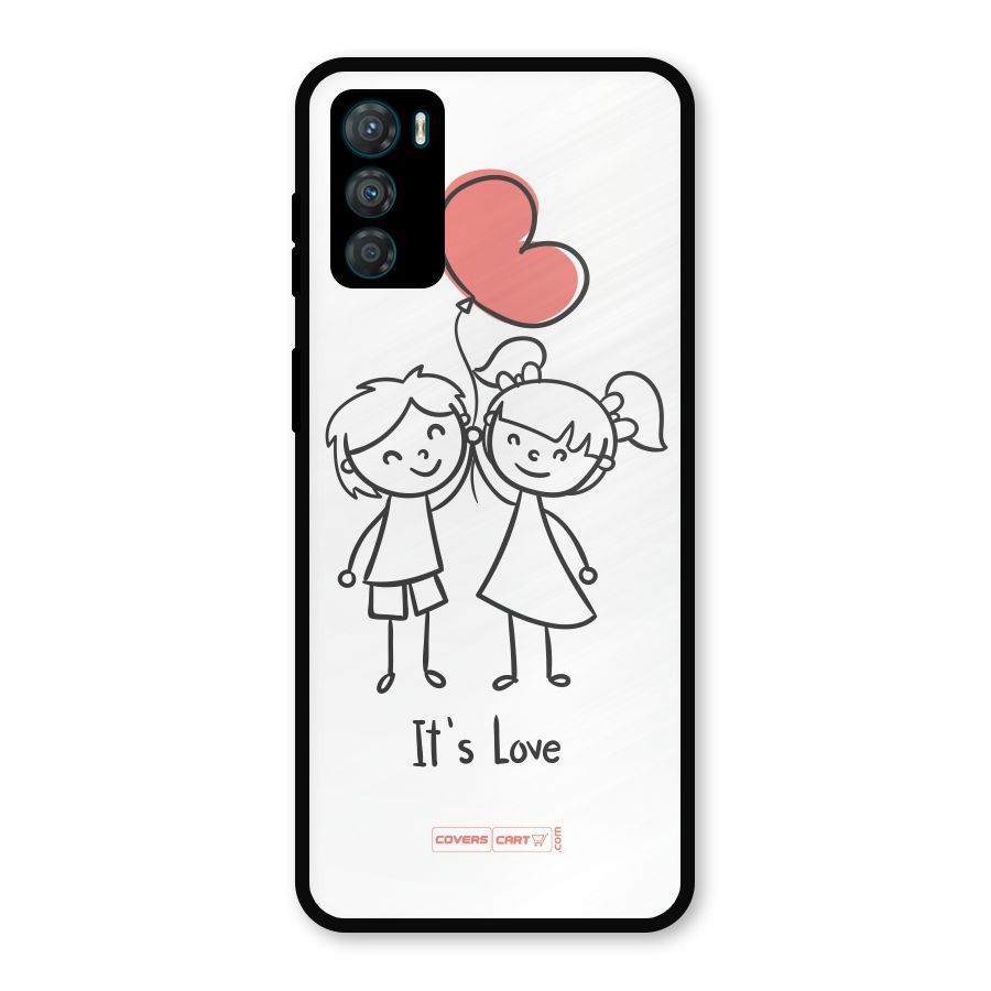 Its Love Metal Back Case for Moto G42