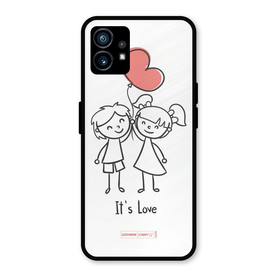 Its Love Metal Back Case for Nothing Phone 1