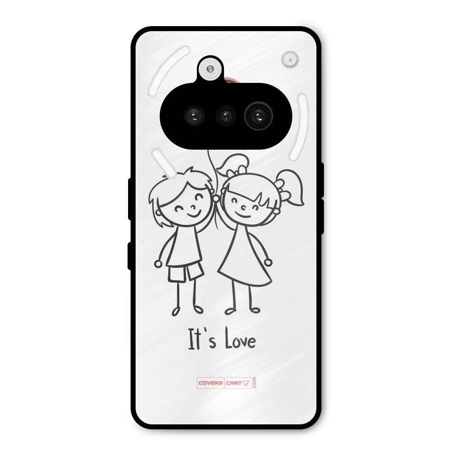 Its Love Metal Back Case for Nothing Phone 3a