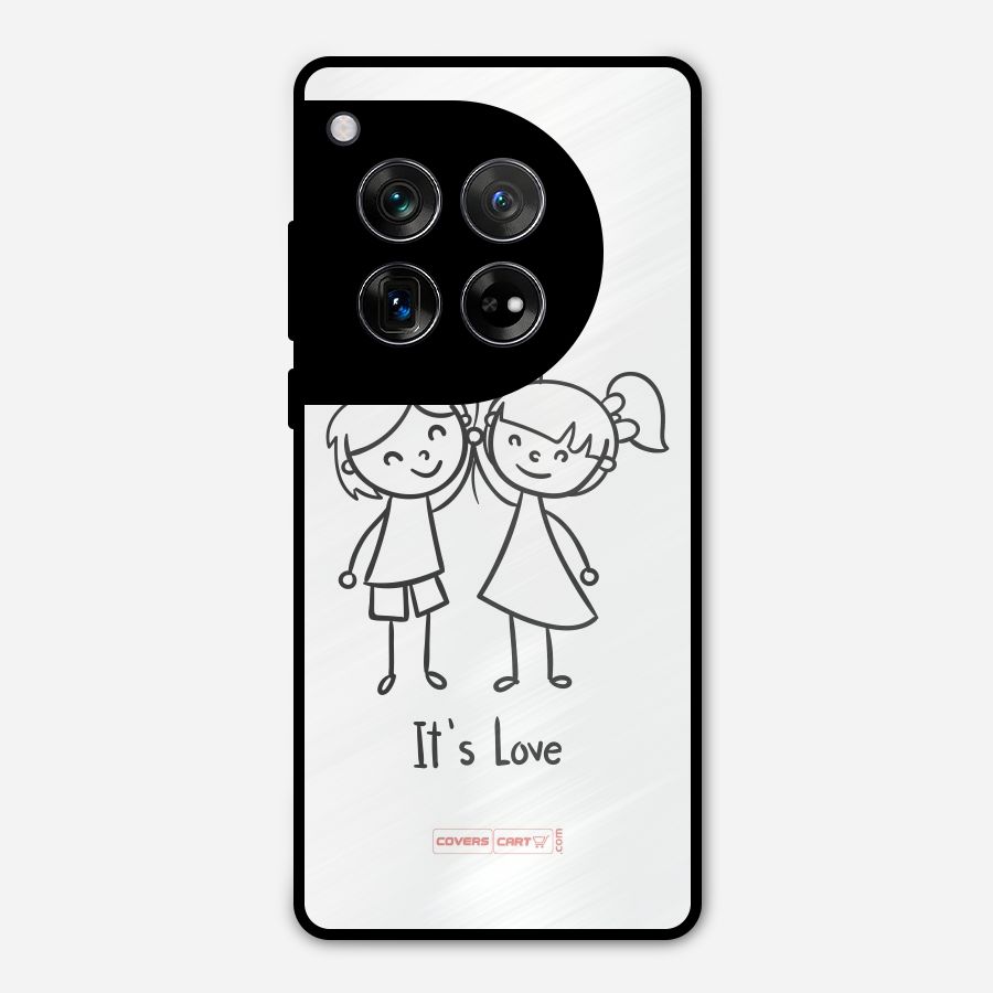 Its Love Metal Back Case for OnePlus 12
