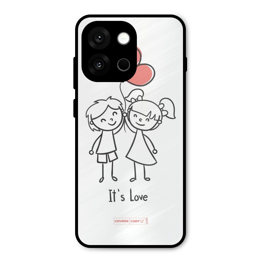 Its Love Metal Back Case for OnePlus 13s