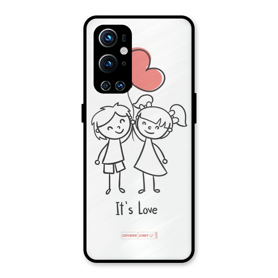 Its Love Metal Back Case for OnePlus 9 Pro
