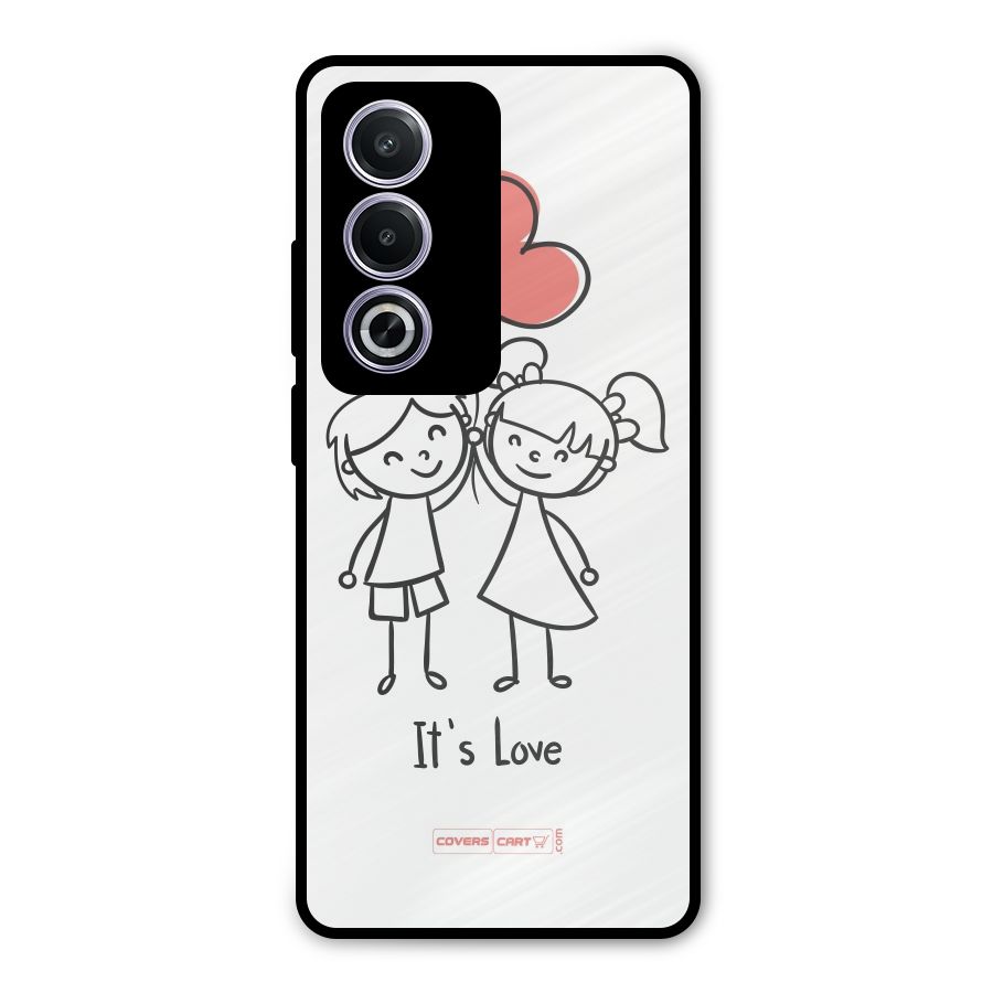Its Love Metal Back Case for Oppo K12x