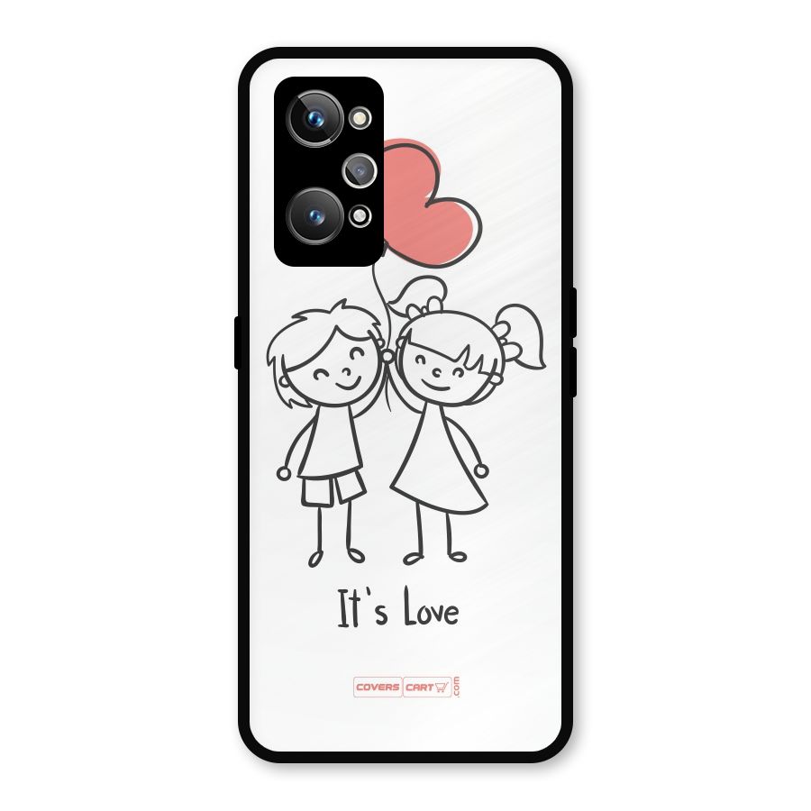 Its Love Metal Back Case for Realme GT Neo 3T